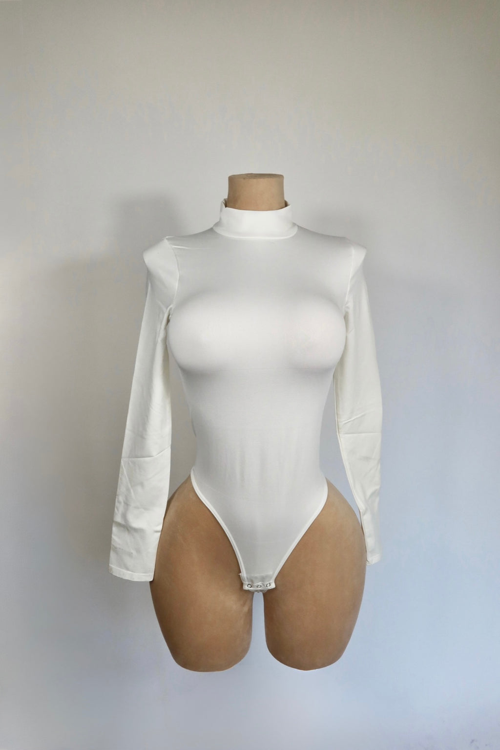 Body sculpt cuello de tortuga de manga larga