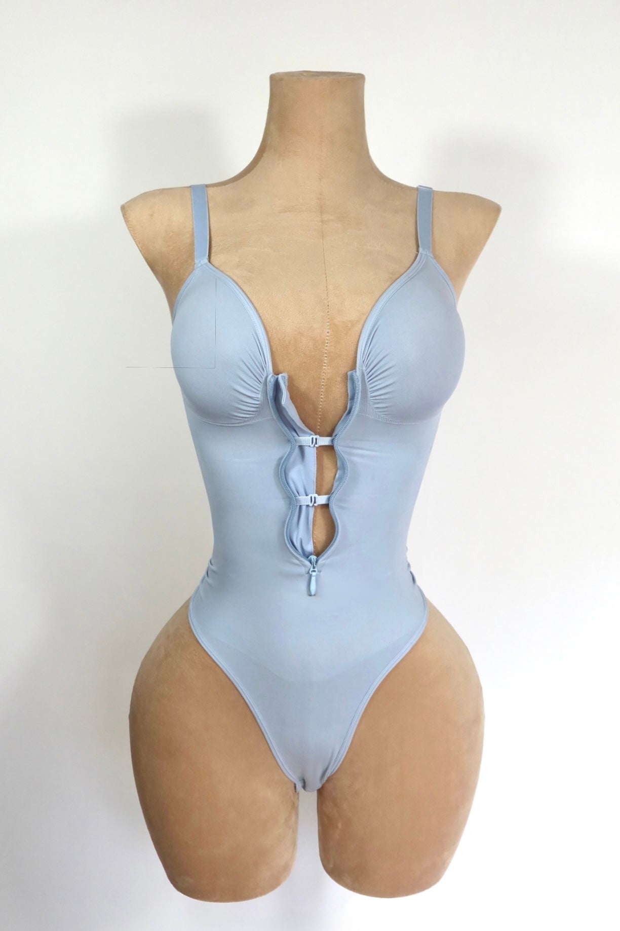 Body sculpt con cierre frontal