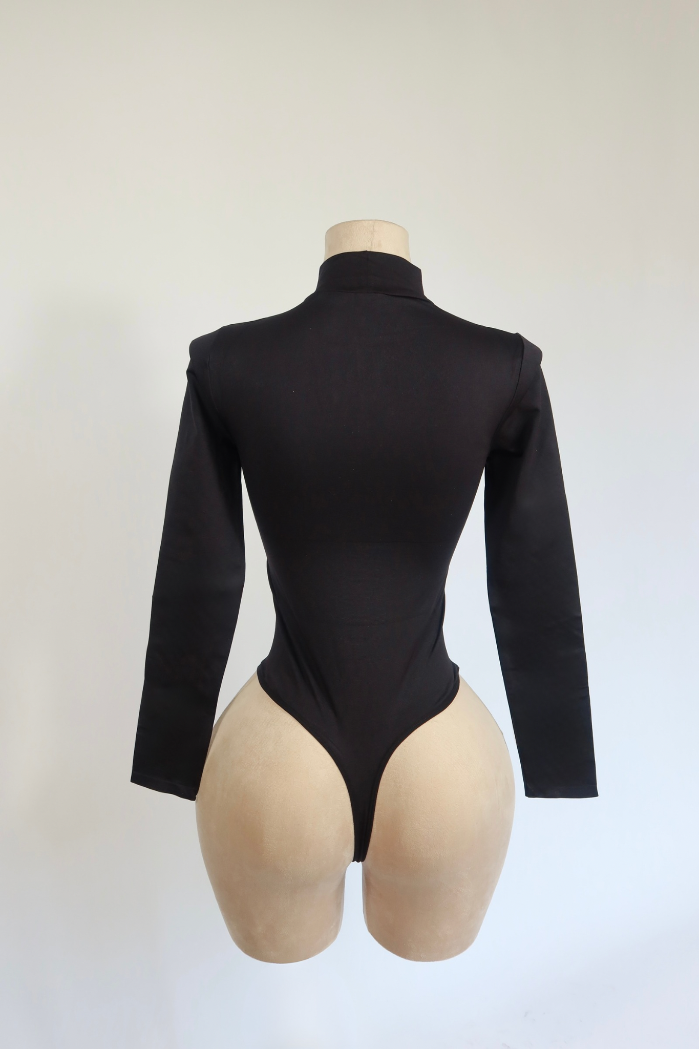 Body sculpt cuello de tortuga de manga larga